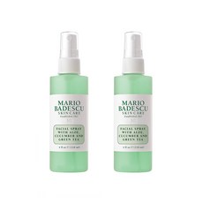 Mario Badescu Facial Spray Cucumber Green Tea 마리오 바데스쿠 오이 그린티 페이셜 스프레이 4oz(118mL) 2팩, 1개