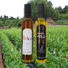 국산 예천어무이참기름 특선1호(참기름300ml + 생들기름300ml), 가정용(안전한에어캡포장), 300ml