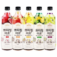 쁘띠첼 미초 900ml 5종 세트 ( 깔라만시 석류 청포도 복숭아 파인애플), 2세트