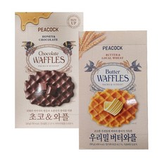 피코크 초코&와플 324g+ 우리밀버터와플 288g