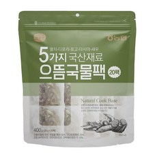 농협 으뜸 국물팩 20p, 1개, 400g