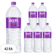 Deeps 먹는 해양심층수 골드, 2L, 42개