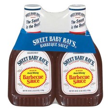 스윗베이비 레이스 바베큐 소스 오리지날 Sweet Baby Ray's Barbeque Sauce Original 40oz (1.13kg), 1.13kg, 1개