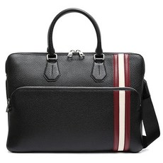 발리 남성 가죽 서류가방 SEEDORF TSP 00 BLACK