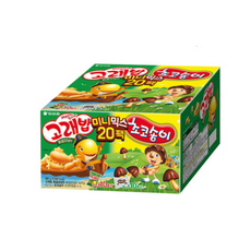 오리온 고래송이 미니믹스 과자세트, 고래밥 볶음양념맛 10봉지+초코송이 10봉지, 2개