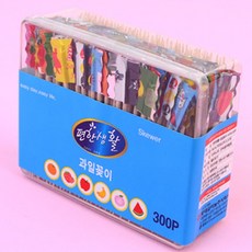 바이아트몰 과일꼬지 자작나무이쑤시개 300개입, 1개