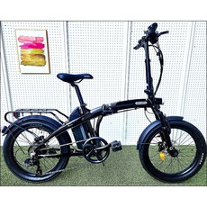 [삼천리자전거 플러스샵] 팬텀 Q SF 2024년 삼천리 자전거 20인치 접이식 미니벨로 전기 자전거 - 100%완조립배송 / 사은품증정 / 헬멧증정 / 안장가방 증정, 블랙