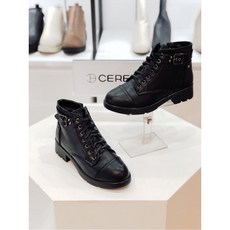 쎄레스 [쎄레스] AM 버클장식 퍼 안감 방한워커부츠 (4cm) CR99209