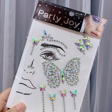 얼굴보석스티커