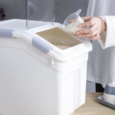 밀폐 쌀벌레방지 디테일 구성 쌀통 잡곡 곡물 보관용, 1개
