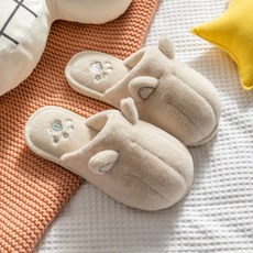 어그 양털 슬리퍼 큐티 뽀글이 가정용 사무실 겨울슬리퍼