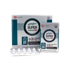 슈퍼프로바이오틱스 FOS 500mg x120캡슐 4개월분 (싸바리추가) 락토바실러스 프리바이오틱스 신바이오틱스 배변활동 도움, 120캡슐