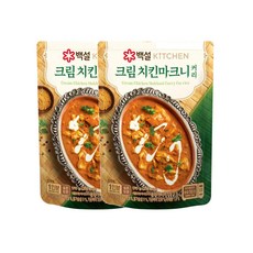 CJ 백설 크림치킨 마크니 커리 170g x2개 자취 맞벌이 캠핑 여행 야식, 5세트