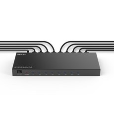 NEXT 1008SP4K 1대8 HDMI분배기 4K 3840 X 2160지원 HDCP지원, 1개