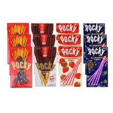 해태 포키 3개+포키극세3개+포키딸기3개+포키블루베리 or 포키황금버터 3개(총12개), 1세트