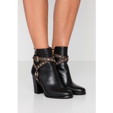 MICHAEL 마이클 코어스 PRESTON BOOTIE - High heeled ankle boots - black/brown MK111N059 150불 이상 주문시 부가세 별도