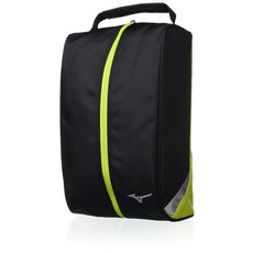 MIZUNO(미즈노) 골프 슈즈 케이스 맨즈 1발 넣어 23×12×33 cm블랙×라임, 블랙 x 라임, 1개