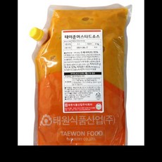 테이준머스타드소스 태원식품 2KG, 1개, 단품