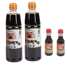 홍일식품 홍게맛장소스 홍게맛장만능진국 사음품증정, 2개, 900ml