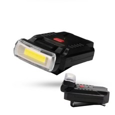FLITTER COB LED 캡라이트 헤드랜턴 모자랜턴 클립후레쉬 LC-9007-2