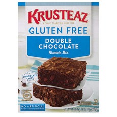 Krusteaz 글루텐 프리 더블 초콜릿 브라우니 믹스 566g 8팩 Krusteaz Gluten Free Double Chocolate, 8개