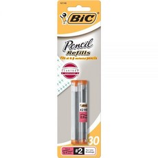 BIC Velocity 오리지널 샤프(0.7mm) 블랙 매끄럽고 어두운 글씨용 내구성 있는 지우개 30개, 30-Count (L930P1)