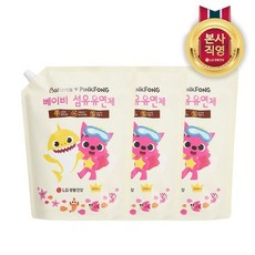 핑크퐁섬유유연제3개