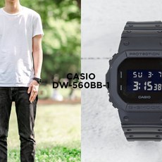 [10년 보증]CASIO G-SHOCK카시오 G충격 DW-5600BB-1손목 시계 남성 키즈 어린이 남자 디지털 방수 블랙