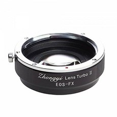 Zhongyi 렌즈 터보 FX II 어댑터 초점 감소 캐논 EOS M42 FD NIK G 후지필름 X XPro2 XT3 S1 XT5, 02 EOS-FX II, 01 CHINA, 01 Fujifilm X 마운트