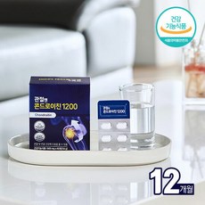 관절엔 콘드로이친1200 12개월분 (900mg x 60정 x 12박스), 단품, 단품