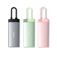 C타입 멀티허브 BS6A 6in1 컬러 C타입허브, 핑크, 1개