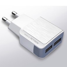 액티몬 듀얼 USB 가정용 충전기 TC2-212 5V 2.1A, 1개