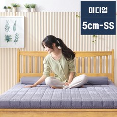 라폼 천연라텍스 토퍼매트리스 5cm SS 미디엄