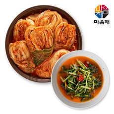 [마음채] 포기김치 5kg 열무물김치 3kg / 아삭아삭 깔끔한 맛(국내산배추 HACCP인증), 1개, 8kg