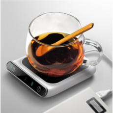 55도 난방 컵받침 워머 USB 컵워머, 1개