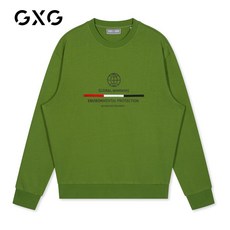 비아이 GXG 마른남자옷 봄계절 불티나게 팔리다 개성 패턴 그린 남자저고리