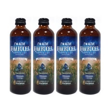 유기농 아임얼라이브 콤부차 315ml (오리지날) x4병, 4개