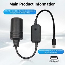 담배 라이터 소켓 USB 수-암 담배 라이터 어댑터 변환기 자동차 전자 액세서리 1 개 5V 2A USB-12V, 1개, 없음, 2) B