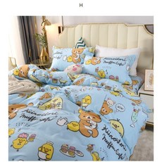 산리오침대커버여름