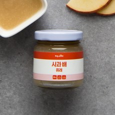[하우스맘마] 이유식 아기 간식 퓨레 12종, 1병, 사과배퓨레