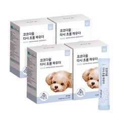 코코다움 강아지 다시 초롱 파우더 30p, 오리고기, 4팩, 눈물 개선/눈건강 - 코코댕