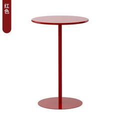 홈바테이블 40X40X55CM 원형 탁자 테라스 레스토랑 테이블 60CM 스탠딩, 붉은색, 40x40x56cm, 1개