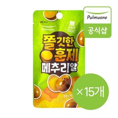 [풀무원] 쫄깃한 훈제 메추리알 (25gX15개), 15개, 25g