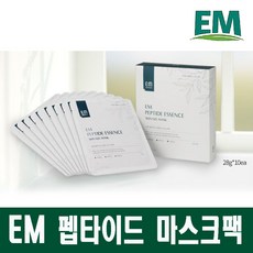 이보메 [공식판매] EM 펩타이드 스킨겔 마스크팩 10매, 3개, 10매입