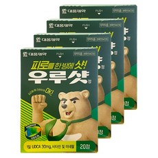 대웅제약 우루샷 멀티비타민, 20정, 4개