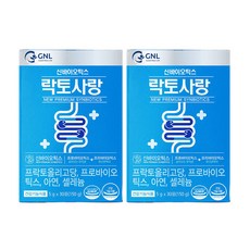 지엔엘 신바이오틱스 락토사랑 우리사랑 유산균 30포X2개(2달분), 1개, 30포