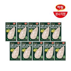 하림 냉장 수비드 닭가슴살 바질&올리브 100g 10팩, 1개