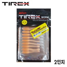 티렉스 갈치웜 갈치루어 진해풀치 목포낚시 갈치2.0in, 클리어-168422