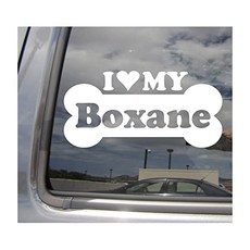 I love my boxer-dog bone boxer 그레이트 데인 하이브리드 하이브리드 자동차 트럭 오토바이 헬멧 헬멧 서핑 보드 스케이트 보드 자동차 자동차 공예 노트북 비닐 데칼 상점 창 벽 스티커 13196, 본상품