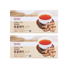 1095일의 기다림! 홈플러스시그니처 국내산 둥굴레차, 2개, 100개입, 1.2g